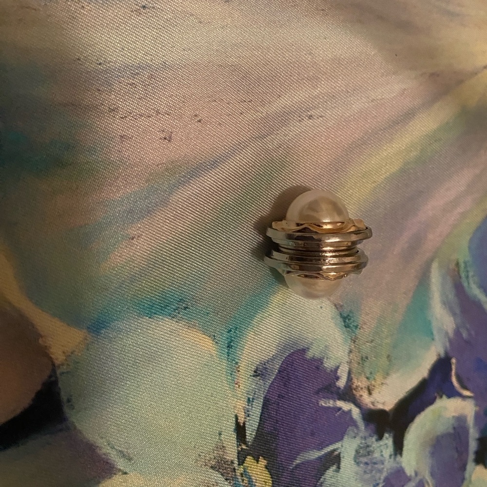 BONUS GIFT Mulberry Silk HANDMADE Blue Floral Hand Stitched Scarf Wrap - Picture 8 of 8